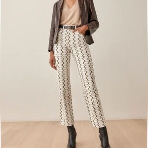 Reformation Mod High Rise Straight Jeans | Size 24 | Sold Out Style